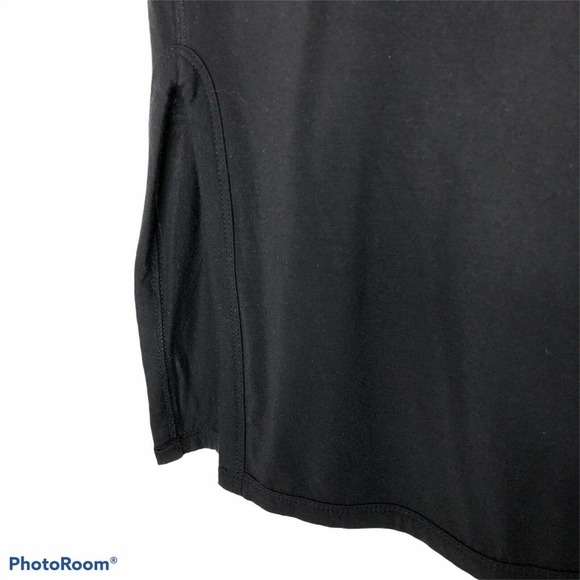 T Alexander Wang Black Jersey Skirt Side Slit - Picture 2 of 5